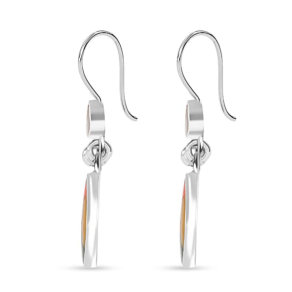 Peruvian Artistry Multi Gemstone 1.35 Ctw Big Pachamama Earrings In Sterling Silver