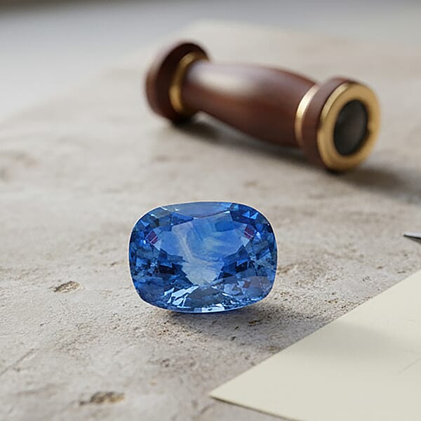 Premium Ceylon Blue Sapphire (Cush Free Size) 1.00 Ctw