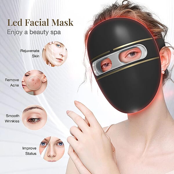 Prospera Penguin 4 LED Light Platinum Therapy Face Mask (90 Day Warranty) FDA Cleared