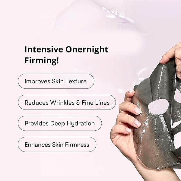 Purederm Set Of 6 Black Food Recipe MG Patent Gel Mask (1pk X6)