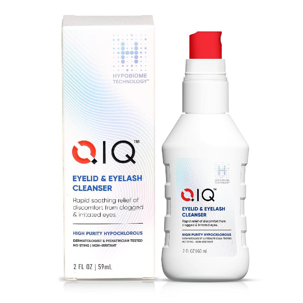 QIQ EyeLid & Eyelash Cleanser BOGO Bundle (2x 2oz)