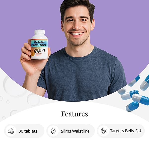 Reduce Fat Fast GLP-1 Support Dietary Supplement (60 Tablets)