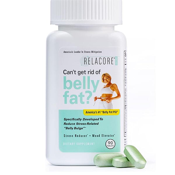 Relacore® Belly Fat Extra Belly Bulge Supplement (90 Tablets)