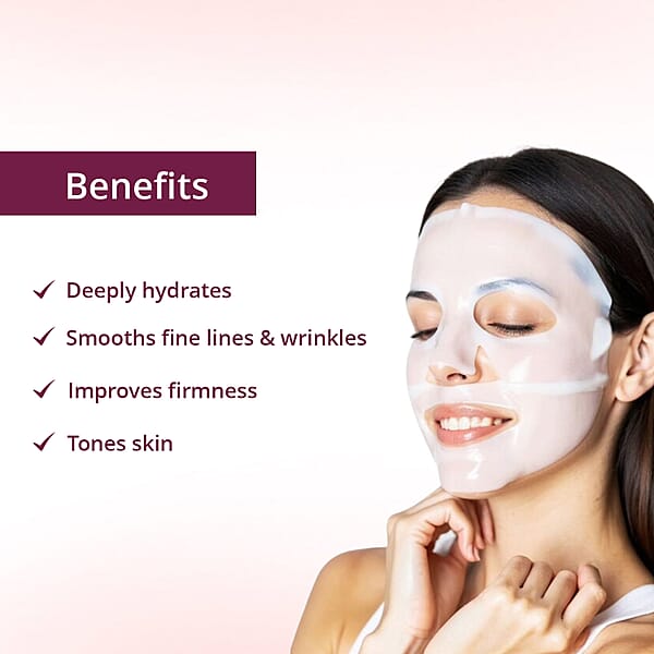 Retinol Vitamin Enriched 15 Minute Anti-Aging Sheet Mask (5 Sheet Masks) Made In US
