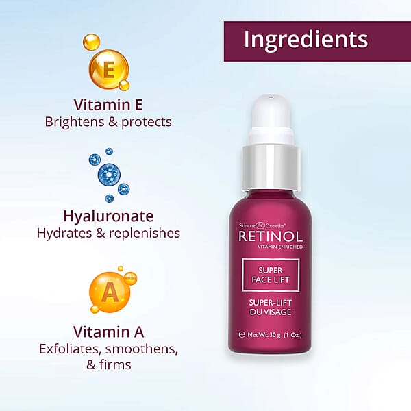 Retinol Vitamin Enriched Super Face Lift (1oz) Made In US