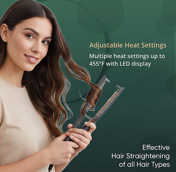 Revlon Double Straight Copper Ceramic Dual Plate Straightener