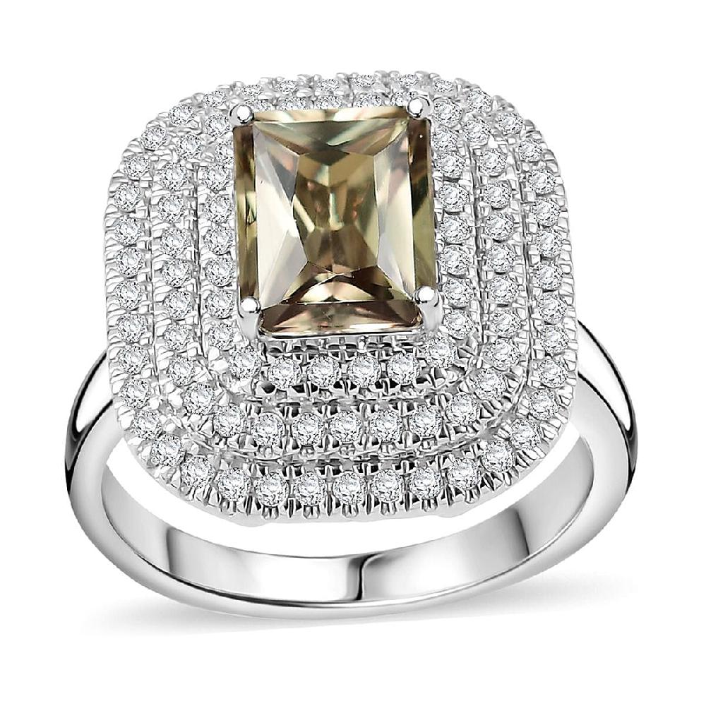 Rhapsody 950 Platinum AAAA Turkizite Diamond (E-F VS) Ring 3.59 ctw