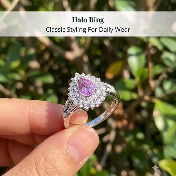 Rhapsody AAAA Madagascar Purple Sapphire And E-F VS Diamond 1.26 Ctw Ring In 950 Platinum 7.25 Grams