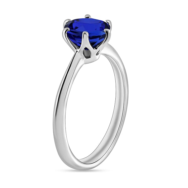 Rhapsody AAAA Tanzanite Solitaire Ring In 950 Platinum 1.45 Ctw (Del. In 10-12 Days)