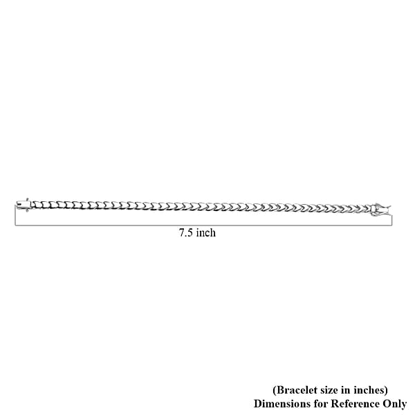 Rhapsody Arrow Link Bracelet In 950 Platinum (7.25 In) 12.40 Grams