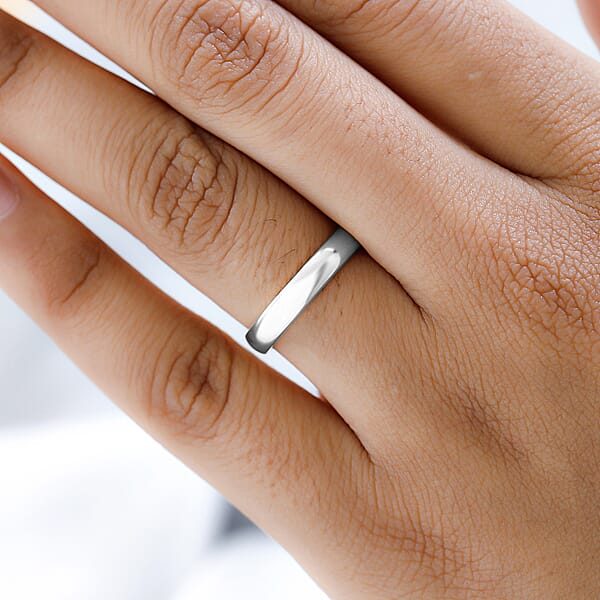 Rhapsody Band Ring In 950 Platinum 5.50 Grams