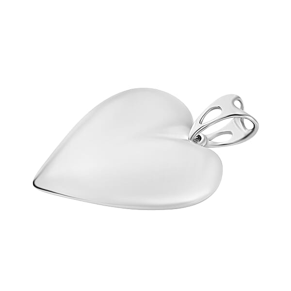 Rhapsody Heart Pendant Necklace In 950 Platinum 5.70 Grams 20 Inches (Del. In 10-12 Days)