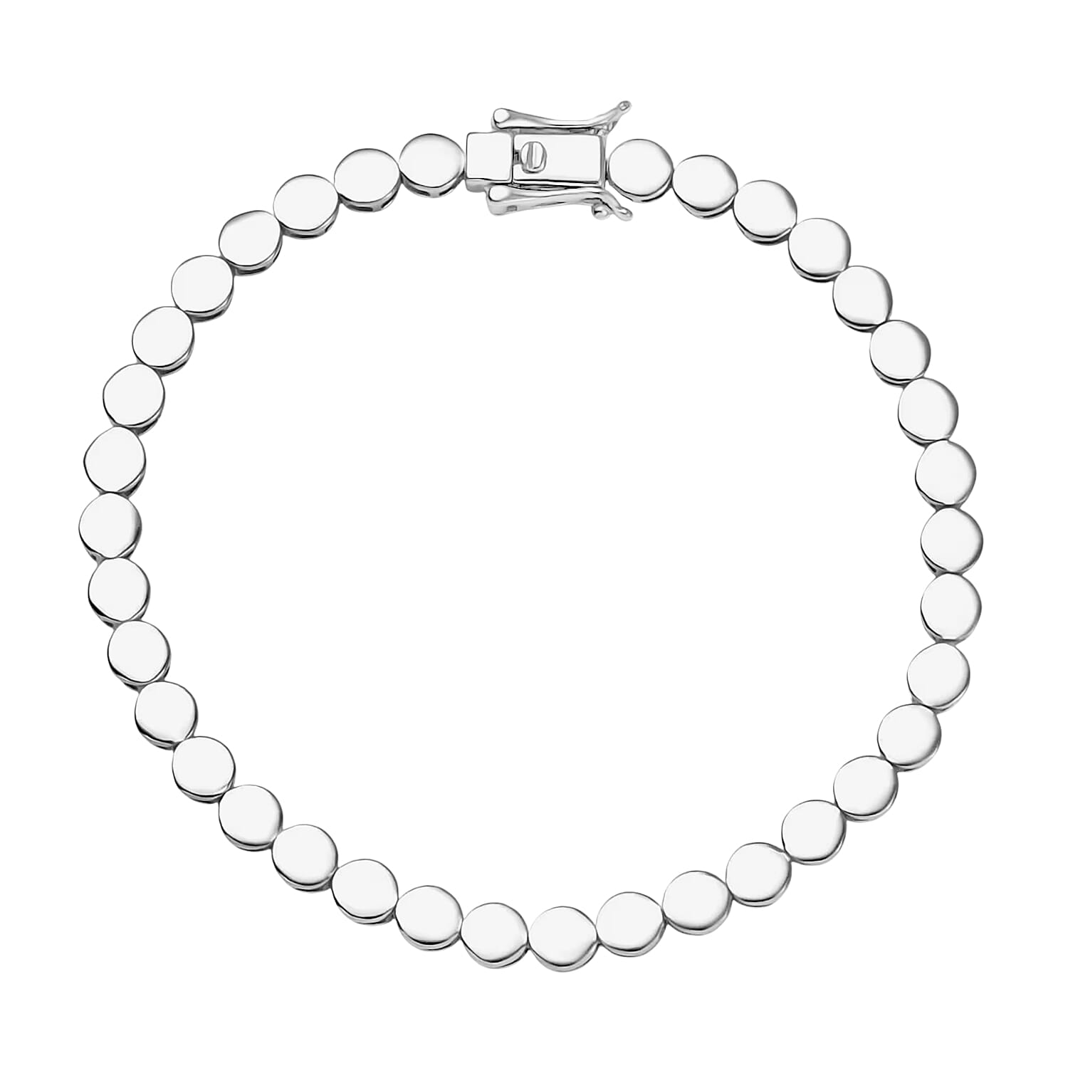 Rhapsody Line Bracelet in 950 Platinum (6.50 In) 10.36 Grams