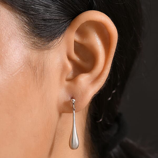 Rhapsody Waterdrop Earrings In 950 Platinum 6.30 Grams