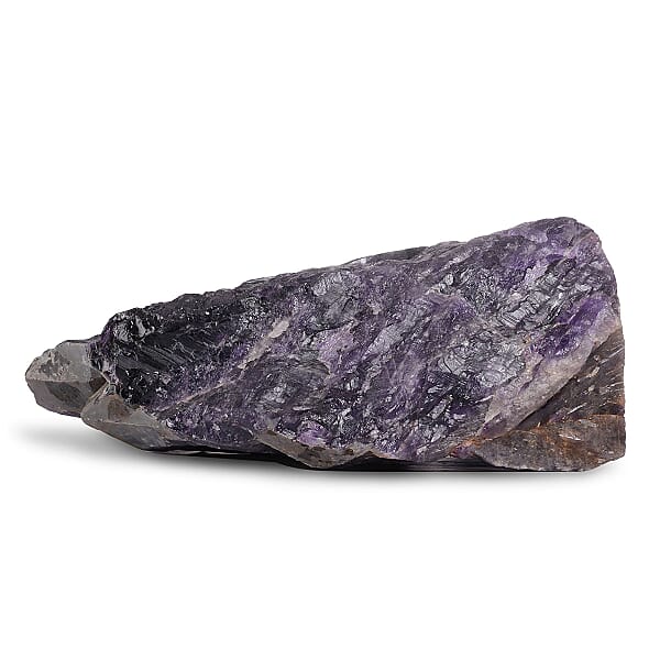 Rough Brazilian Amethyst Rough Gemstones Amethyst Stone Home Décor Office Décor Accents Raw And Uncut Gemstone