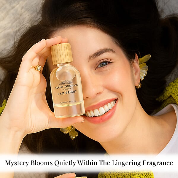 Scent Organix I Am Bright EDT Infused With Lemon Essential Oil (1.7oz)