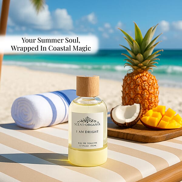 Scent Organix I Am Bright EDT Infused With Lemon Essential Oil (1.7oz)