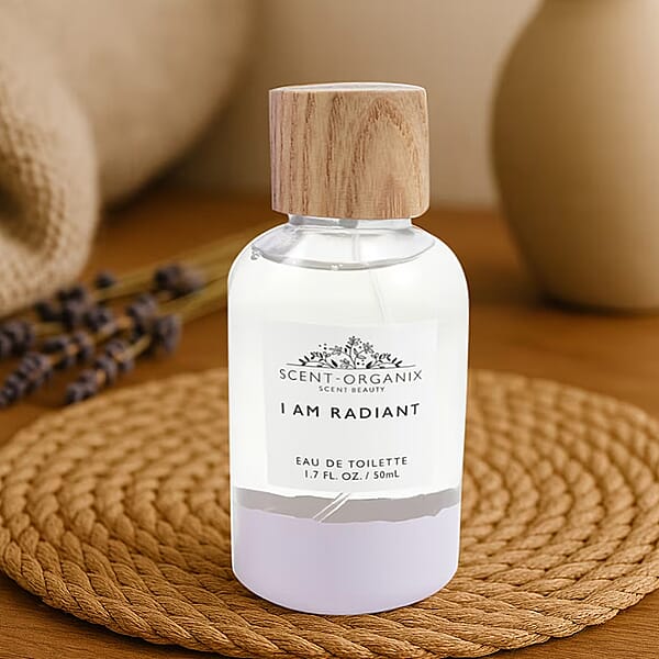 Scent Organix I Am Radiant EDT Infused With Jasmine Essential Oil (1.7oz)