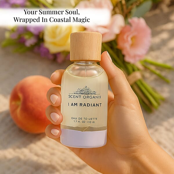 Scent Organix I Am Radiant EDT Infused With Jasmine Essential Oil (1.7oz)