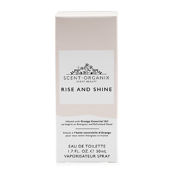 Scent Organix Rise And Shine EDT Infused With Orange Essential Oil (1.7oz)