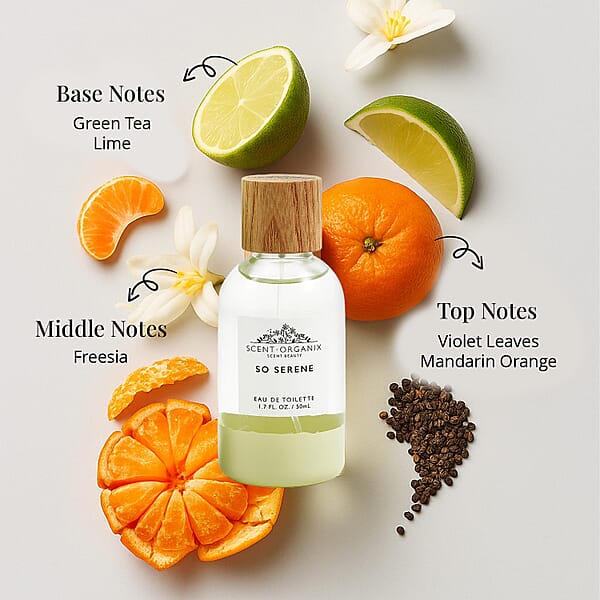 Scent Organix So Serene EDT Infused With Mandarin Essential Oil (1.7oz)
