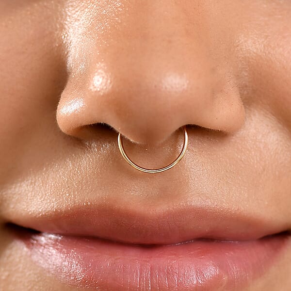 Septum Ear Cuff In 10K Yellow Gold 0.50 Grams