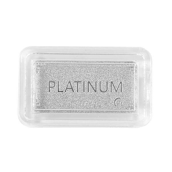 999 Platinum Bar 10x20x0.23mm 1 Grams