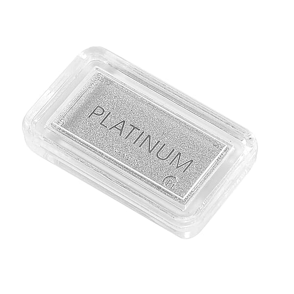 999 Platinum Bar 10x20x0.23mm 1 Grams