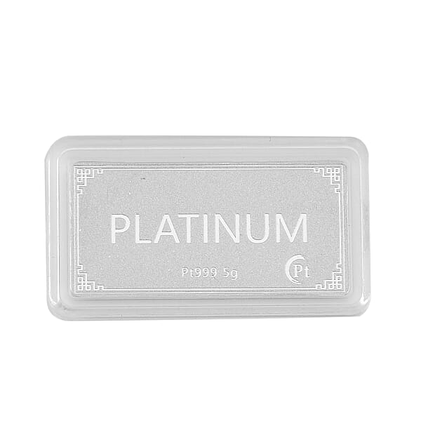999 Platinum Bar 15x30x0.51mm 5 Grams