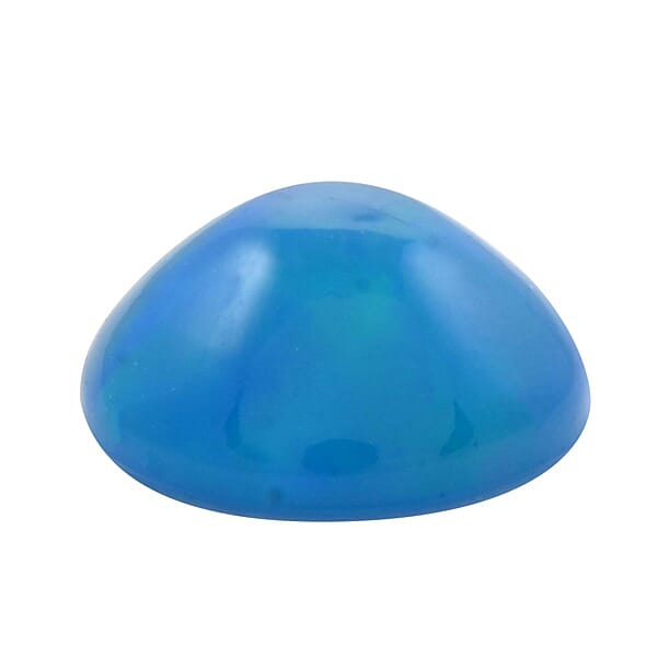 AAA Enhanced Blue Opal (Rnd 8 Mm) 1.00 Ctw