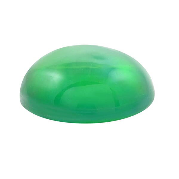 AAA Enhanced Green Opal (Rnd 8 Mm) 1.00 Ctw