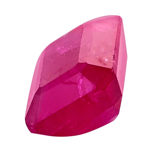 AAA Montepuez Ruby (Oct 7x5 Mm) 1.00 Ctw