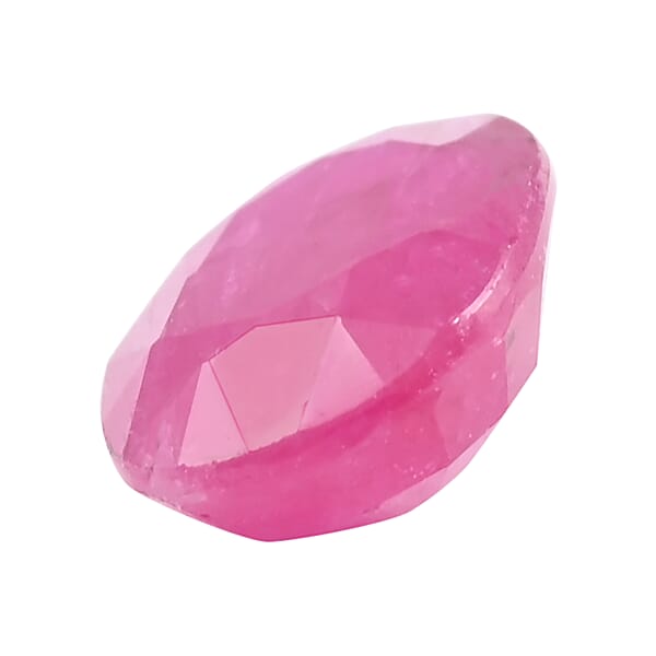 AAA Montepuez Ruby (Oval 7x5 Mm) 0.90 Ctw