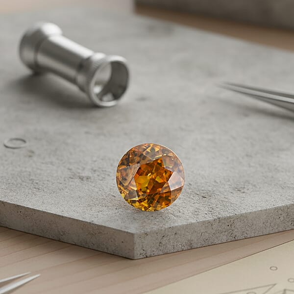 AAAA Adamantine Sphene (Rnd 8 Mm) 2.00 Ctw
