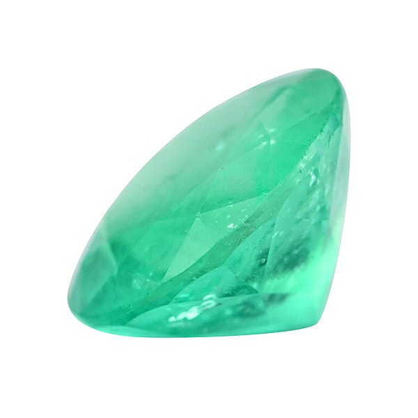 AAAA Gemfield Emerald (Rnd 6 Mm) 0.70 Ctw