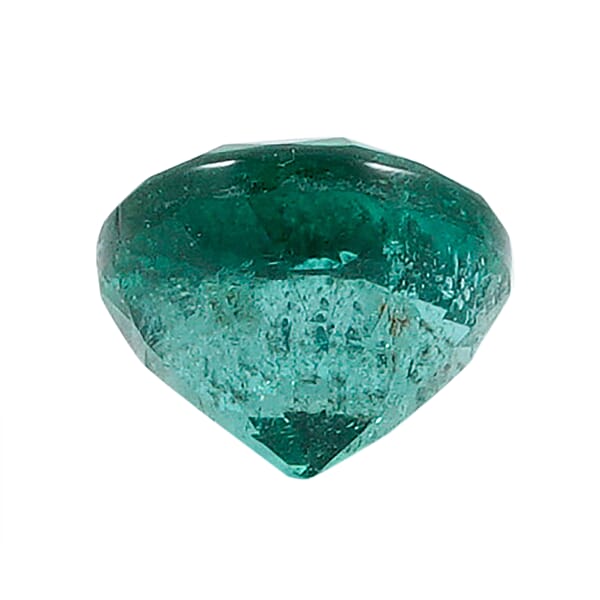 AAAA Gemfields Emerald (Rnd 5 Mm) 0.50 Ctw