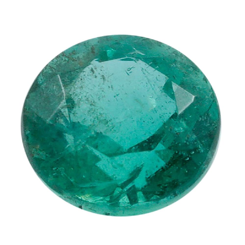 AAAA Gemfields Emerald (Rnd 5 mm) 0.50 ctw