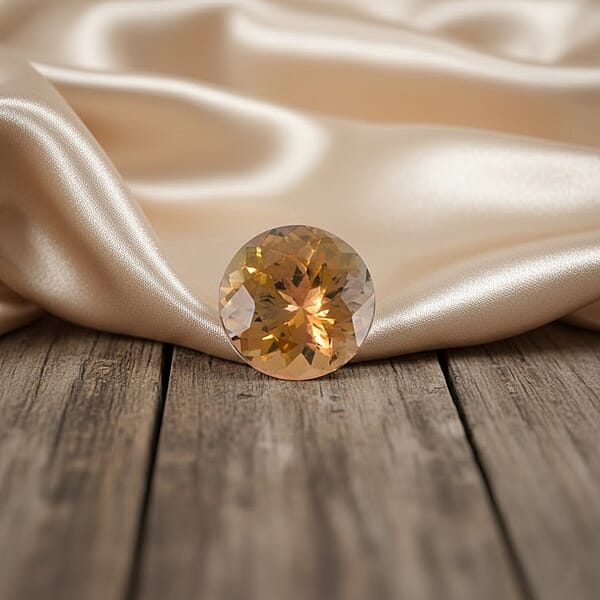 AAAA Golden Tanzanite (Rnd 6.5mm) 1.20 Ctw