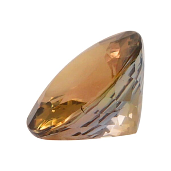 AAAA Golden Tanzanite (Rnd 6.5mm) 1.20 Ctw