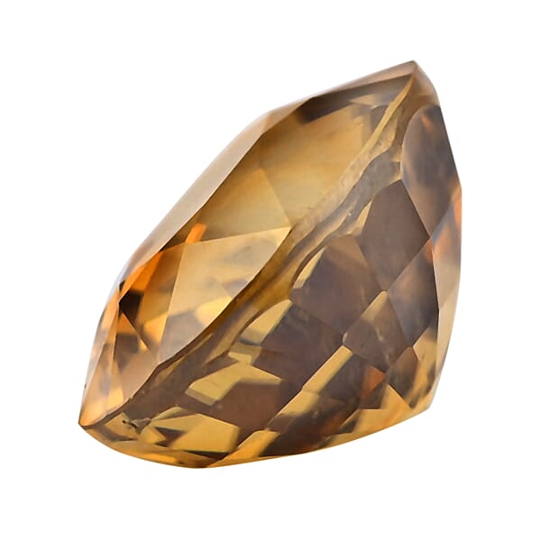 AAAA Golden Zircon (Oval 9x7 Mm) 2.50 Ctw