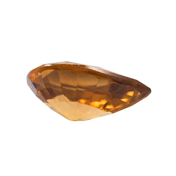 AAAA Golden Zircon (Pear 10x7 Mm) 2.30 Ctw