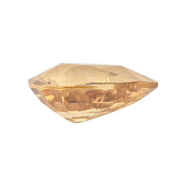 AAAA Golden Zircon (Pear 10x7 Mm) 2.50 Ctw