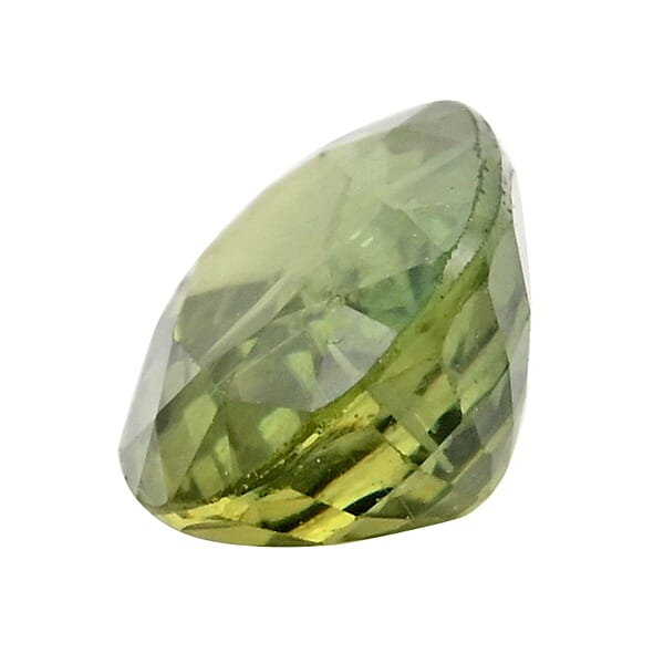AAAA Green Sapphire (Ovl 7x5 Mm) 1.00 Ctw