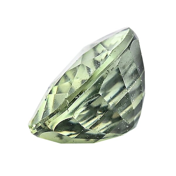 AAAA Green Sapphire (Pear 7x5 Mm) 0.70 Ctw