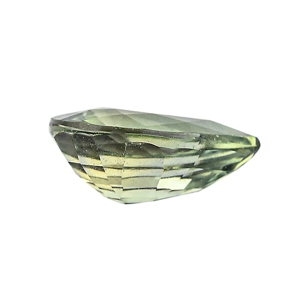AAAA Green Sapphire (Pear 7x5 Mm) 0.70 Ctw