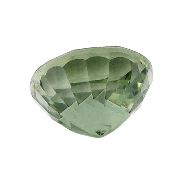 AAAA Green Sapphire (Rnd 5 Mm) 0.60 Ctw