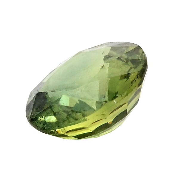 AAAA Green Sapphire (Rnd 6 Mm) 1.00 Ctw