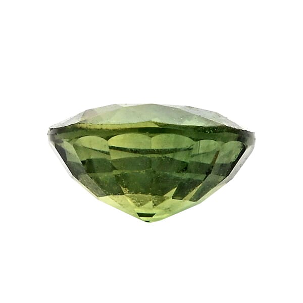 AAAA Green Sapphire (Rnd 6 Mm) 1.00 Ctw