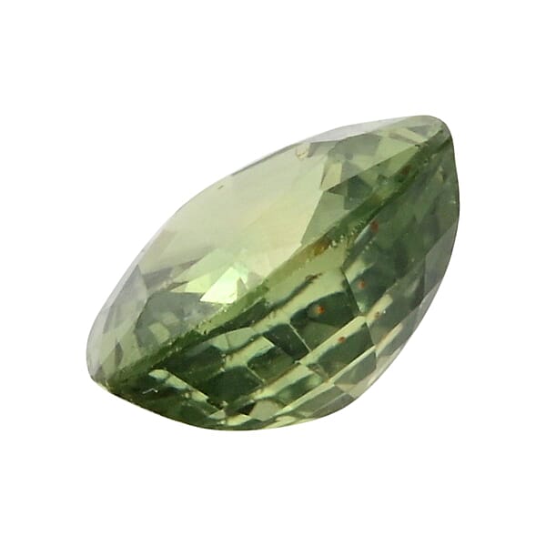 AAAA Green Sapphire (Trl 6 Mm) 1.00 Ctw