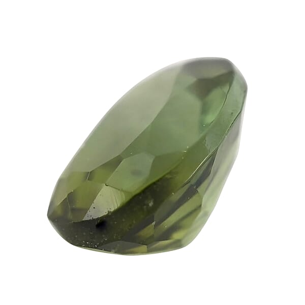 AAAA Green Tourmaline (Ovl 6x5 Mm) 1.00 Ctw